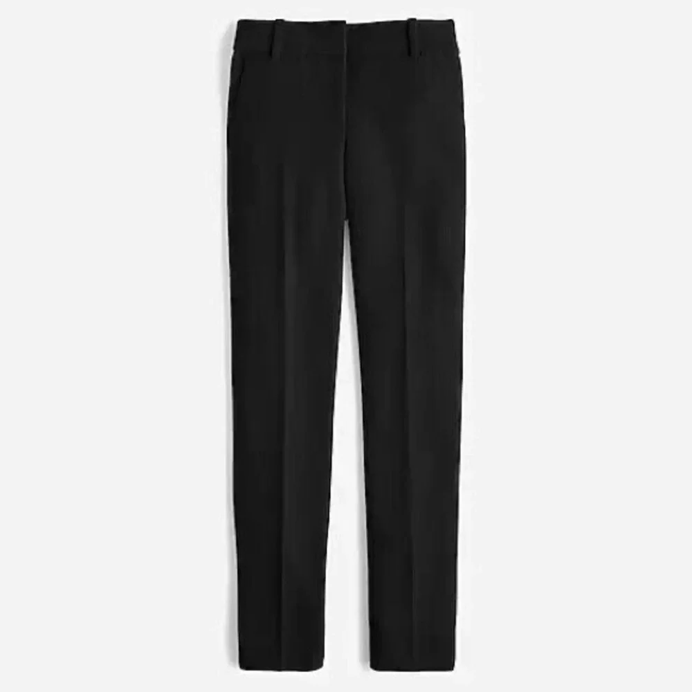 NWT J.CREW New Remi pant in bi-stretch cotton/ BLACK